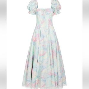 Selkie Garden Party dress in Honeymoon
